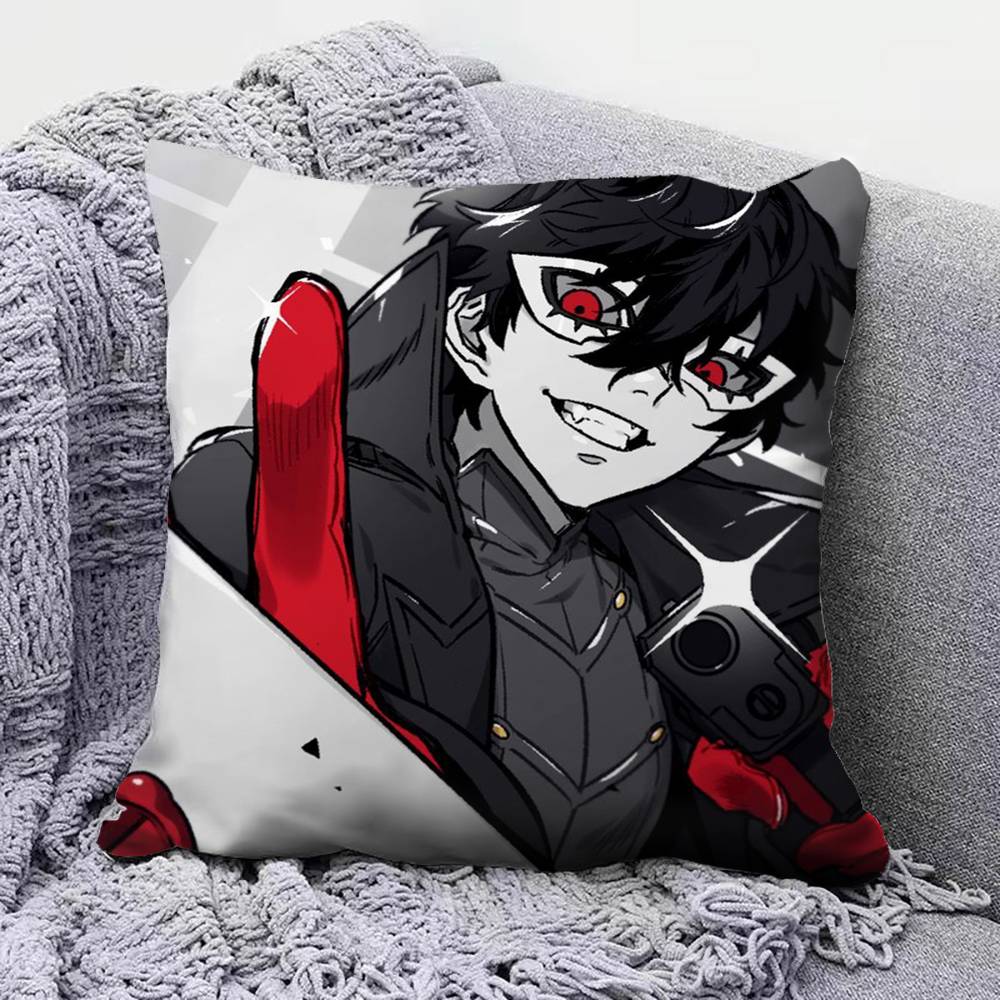 Persona P Futaba Sakura Joker Pillow Covers Home Sofa Cushion Covers and Aecorative Custom