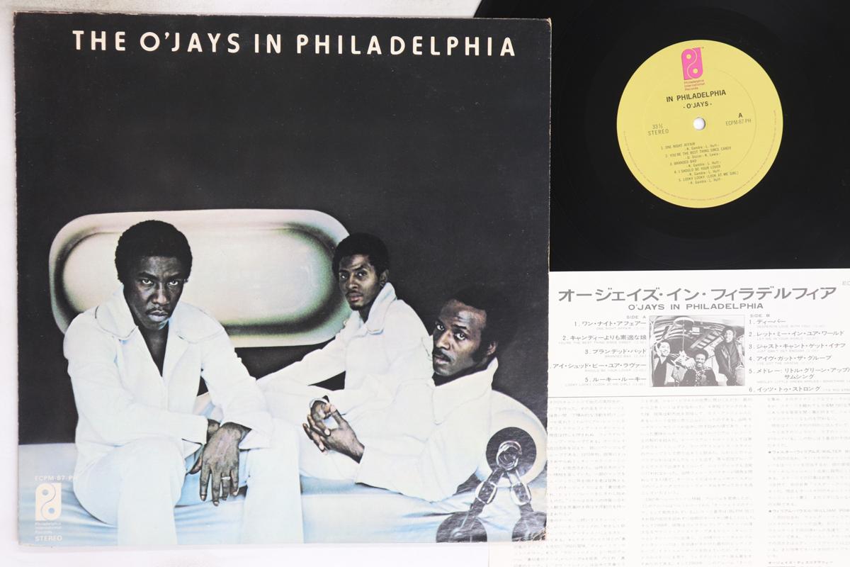 

LP Record O JAYS - In Philadelphia ECPM87PH PHILADELPHIA IN 1973 Japan Soul/Funk Used