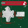 Christmas Santa Snowman Resin Silicone Molds Concrete Cement Silicone Molds for Epoxy Resin Candle Home Decoration