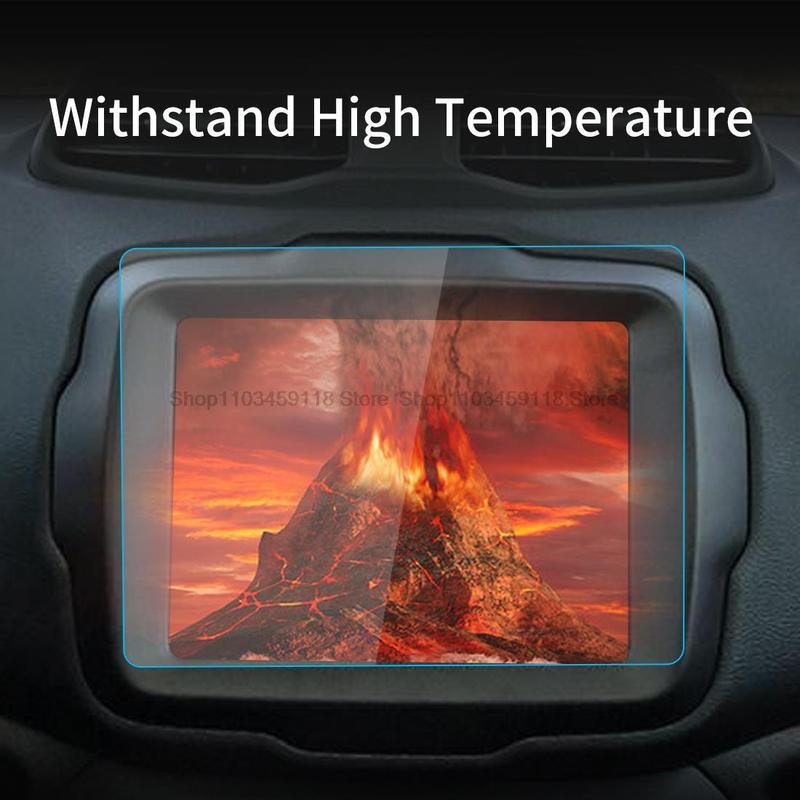 Tempered Glass Screen Protective Film for Jeep Renegade 7inch or 8.4inch Interior Car GPS Navigation Anti-scratch Accessories
