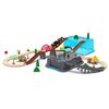 Wooden Track Suit Train With Storage Box 3 Children's Educational Toys