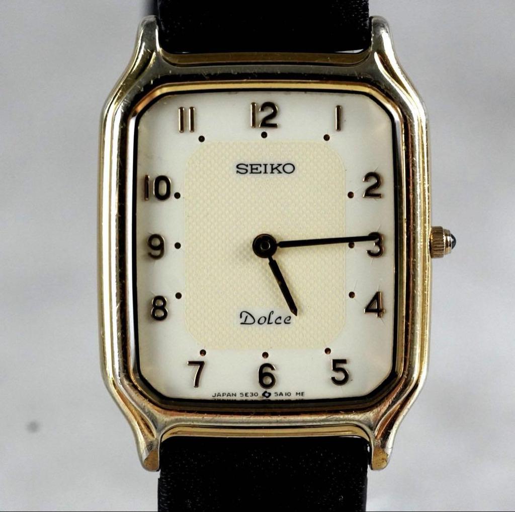 [USED] SEIKO Dolce Rectangular Women's Quartz Watch