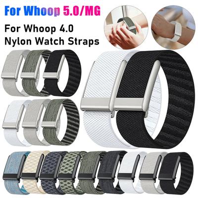 Nylon Watch Straps For Whoop 5.0 Wristband Soft Adjustable Band Fitness Tracker Straps for Whoop 4.0 for Whoop 5.0 for Whoop MG
