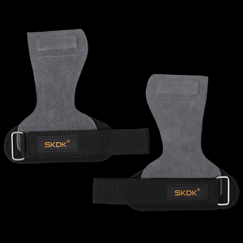 

WEZHO Leather Weightlifting Straps with Palm Support