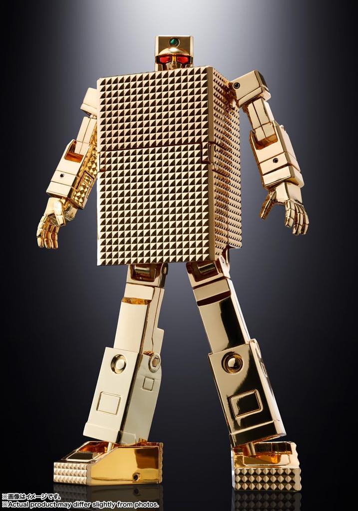 TAMASHII NATIONS Soul of Chogokin GX-32SP Golden Warrior Gold Lightan CHOGOKIN 50th Ver. Approximately 130mm PVC & ABS & Die-cast Painted Mo