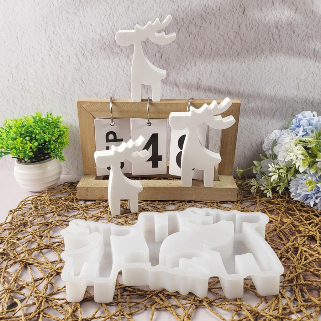 Fashionable Sturdy Silicone Candle Mould Stylish Resin Castes Mould for Craft Supplies Soap Making and Home Decoration