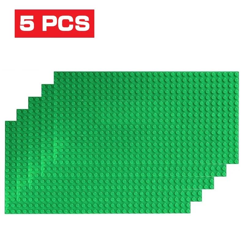 5PCS Base Plates 32x32 16x32 Dots Classic Blocks Baseplates Bricks Plastic Building Bricks Toys for Children Gift Kids Toys