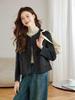 Women's Short Double-Faced Wool Coat - 2025 Autumn/Winter Fashion, High-End Petite Style