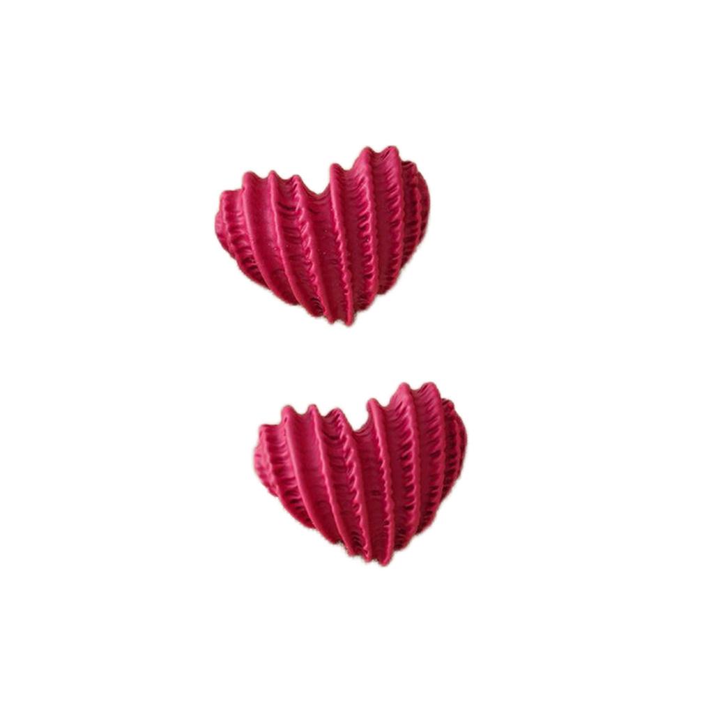 

1 пара женских серег-сердечек, фестивальных, свадебных, для помолвки, для работы, маленькие серьги-пусеты, пирсинг, ювелирные изделия, подарки для девушек