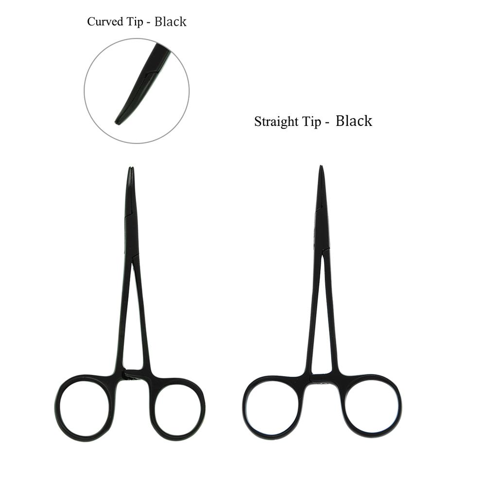 Animals Straight Trauma Hemostat  Stainless Clamp Color Grooming Veterinary Tools Suitable for Surgical Wound Cleaning