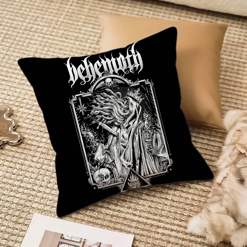 B-behe-moth-es Pillow Case Anti-dustmite Invisible Zipper Sofa Bed