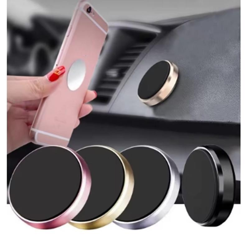 Magnetic Car Phone Holder Magnet Mount Bracket Stick On Car Dashboard Wall Mobile Cell Support In Car for iPhone