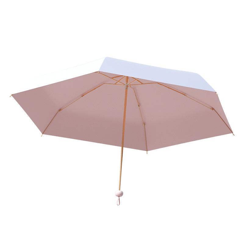 Mini Ultra-light and Compact 50% Sunshade, Weather and Rain High-value Umbrella, Sun Protection and UV Protection Umbrella