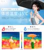 Prv In 220g Lighter Than a Smartphone Feel Temperature Folding For Both Sunny and Rainy Days Automatic Opening and Closing Large Stays Dry 102cm Super