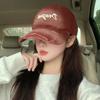 American Retro Baseball Cap Women's Big Head Circumference Old Ripped Baseball Cap Wide Brim Showing Face Small Soft Top Sun Hat Men