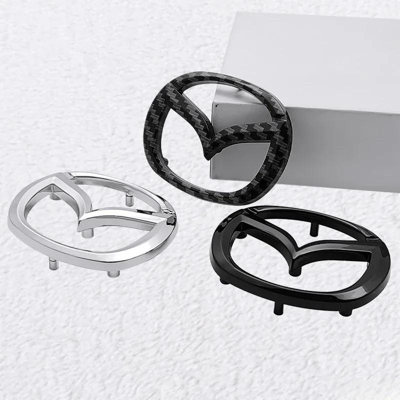 5.7cm 6.7cm ABS Car Steering Wheel Center Badge for Mazda CX4 CX5 RX7 Atenza Axela 3 2 5 CX3 MX3 MX5 CX9 CX7 RX8 Protege Speed 6