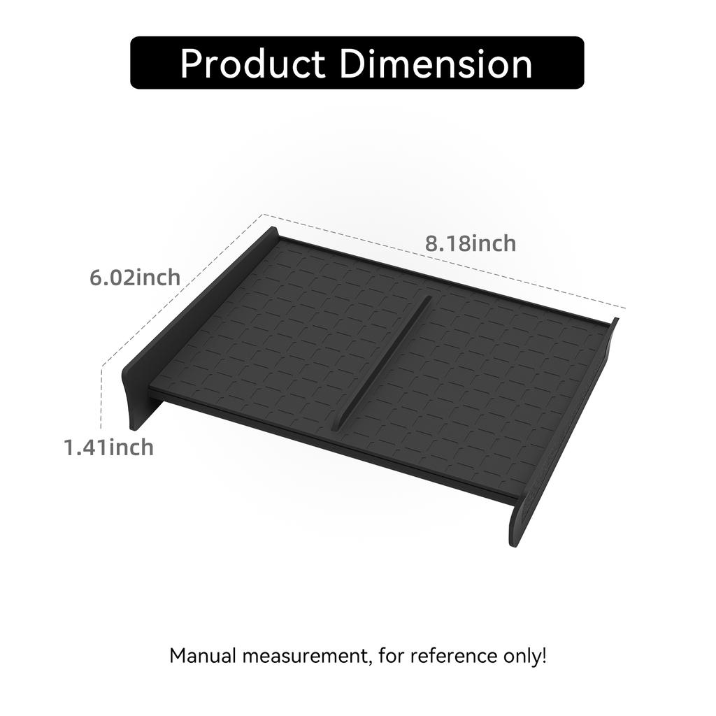 LUCKEASY Left Drive for Toyota RAV4 2026 Car Center Console Storage Box Car Tray ABS Organizer Interior Accessories Tidying
