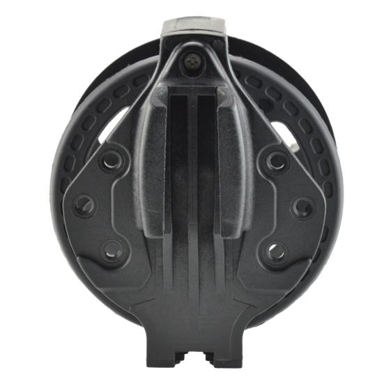 Angelrolle Klappgriff Leichtgängig Einstellbar Speerfischen Schnurrad Angelzubehör