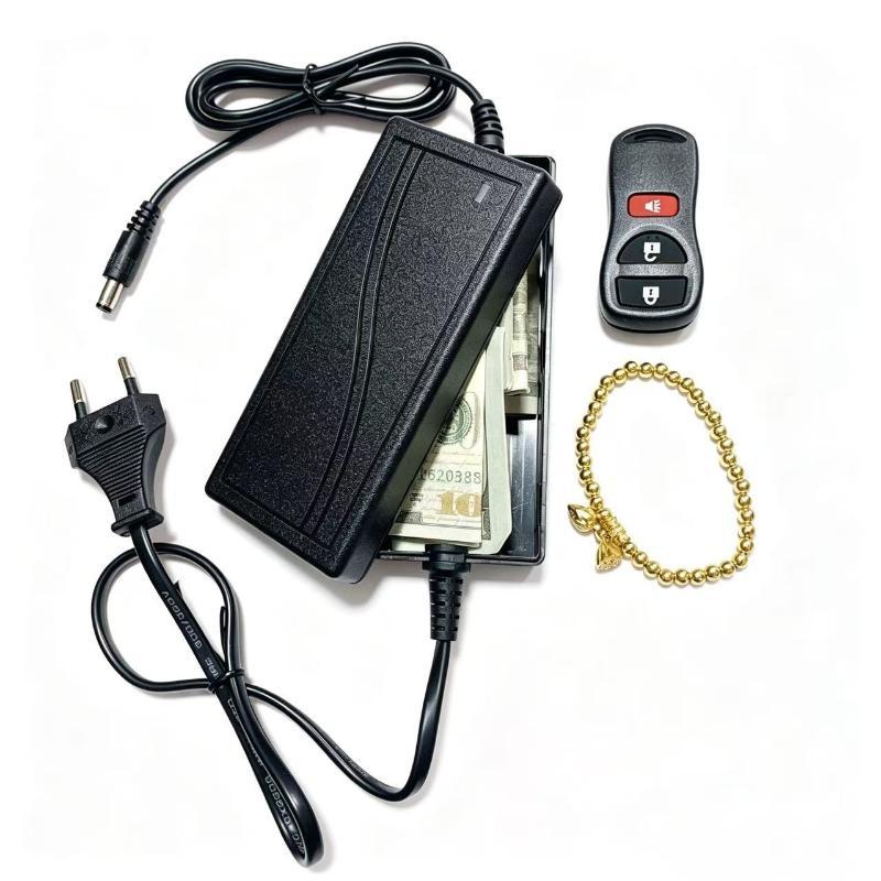 Disguise Computer Charger Hidden Safes Adapter Anti-Theft Private Money Jewelry Key Secret Storage Box Hidden Storage