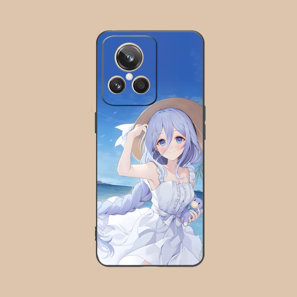 

Date a Live Mio Takamiya Matte TPU Mobile Phone Case for Realme 15 14 13 12 11 10 9 Pro Plus T i Lite 5G Colorful Printing Cover realme 9i 5G