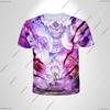 2025 New Adult Men/Women One Piece Fifth Gear Luffy 3D Printed Tshirt Anime Expo Theme Clothing Kids Summer Cartoon Short Sleeve
