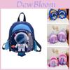 Adorable Cartoon Kids Backpack Nylon Breathable For Boys And Girls School Bag