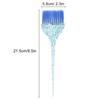 3Pcs Hair Color Brush Set Transparent Dye Brush Set with Long Handle for Salon Barber Shop Use