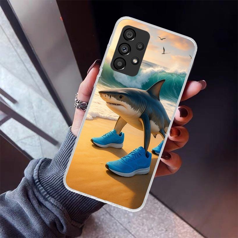 Italian Brainrot Animals Phone Case For Samsung Galaxy A52 A51 A50S A32 A22 A12 A02S A72 A71 A31 A70 A30S Note 20 Ultra 10 Plus