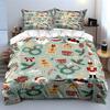 Gingerbread Figures, Holly Wreaths. Bedding Sets Duvet Cover Sets Duvet Covers Pillowcases(1 * Duvet Cover 2 * Pillowcases Without Duvet Insert)