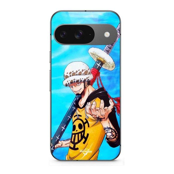 Coque - MANIACASE - Google Pixel 9 - Anime One Piece - Souple - Noir schwarz