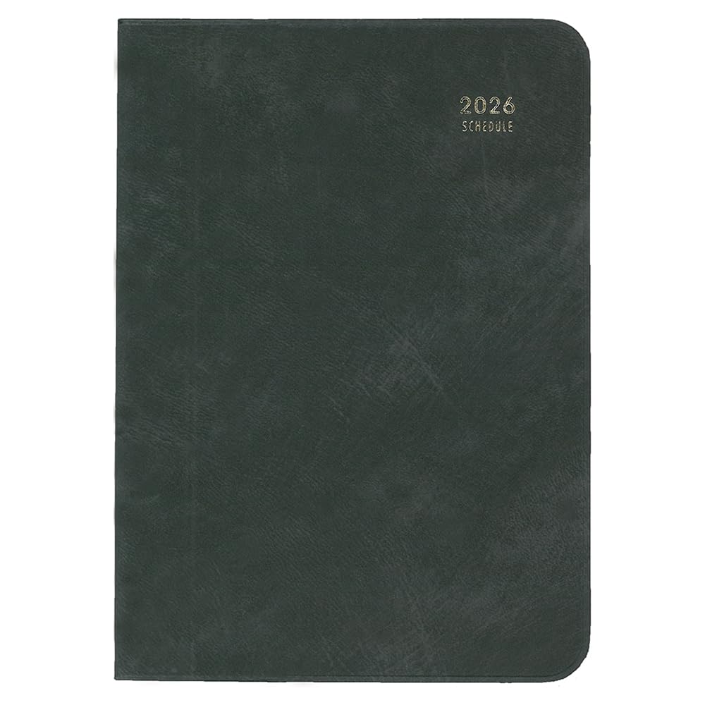 

DaiGo 2026 Schedule Book Mill Weekly Left A6 Gray E7765 December 2025 Start