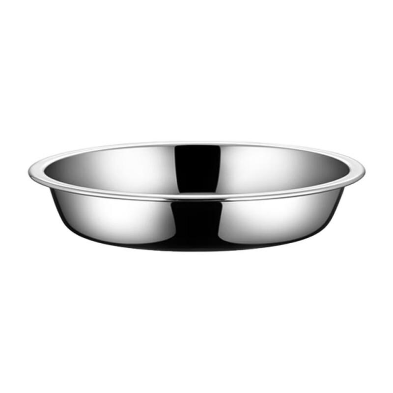 LIJIA KITCHENWARE Stainless Steel Round Serving Plates