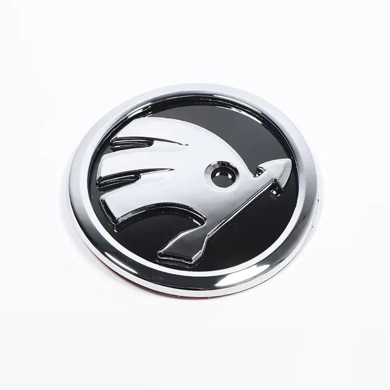 

Car Sticker 2025 Hot 80mm/90mm/100mm Front and Rear Emblems for SKODA Octavia Fabia Superb Rapid Scala Yeti Kodiaq Karoq Kamiq Rear 80mm