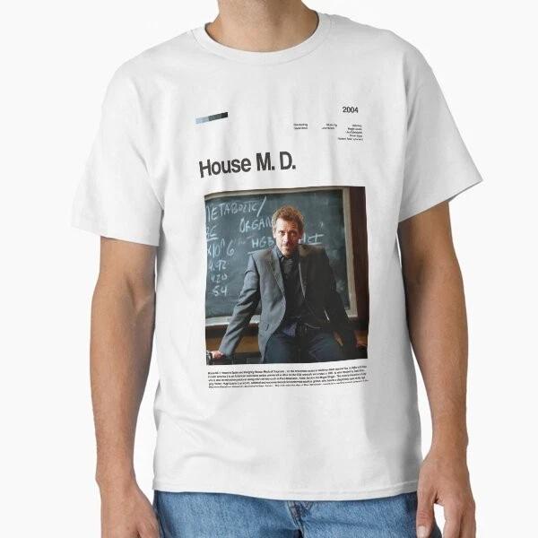 House MD Series Poster Classic TShirt Made In UsaAus TShirt S2xl S
