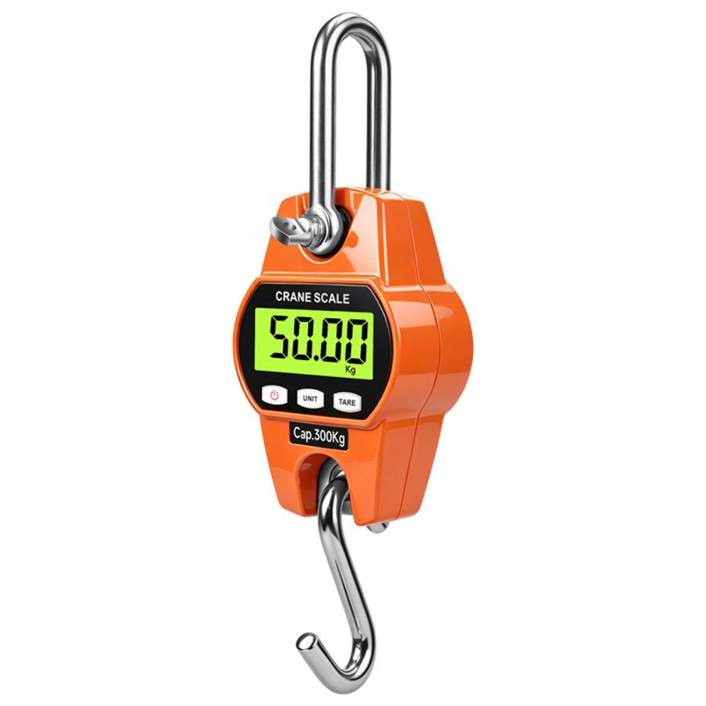 300/500KG Digital Hanging Scale Aluminum Shell Crane Scale Electronic Hook Scale  Port