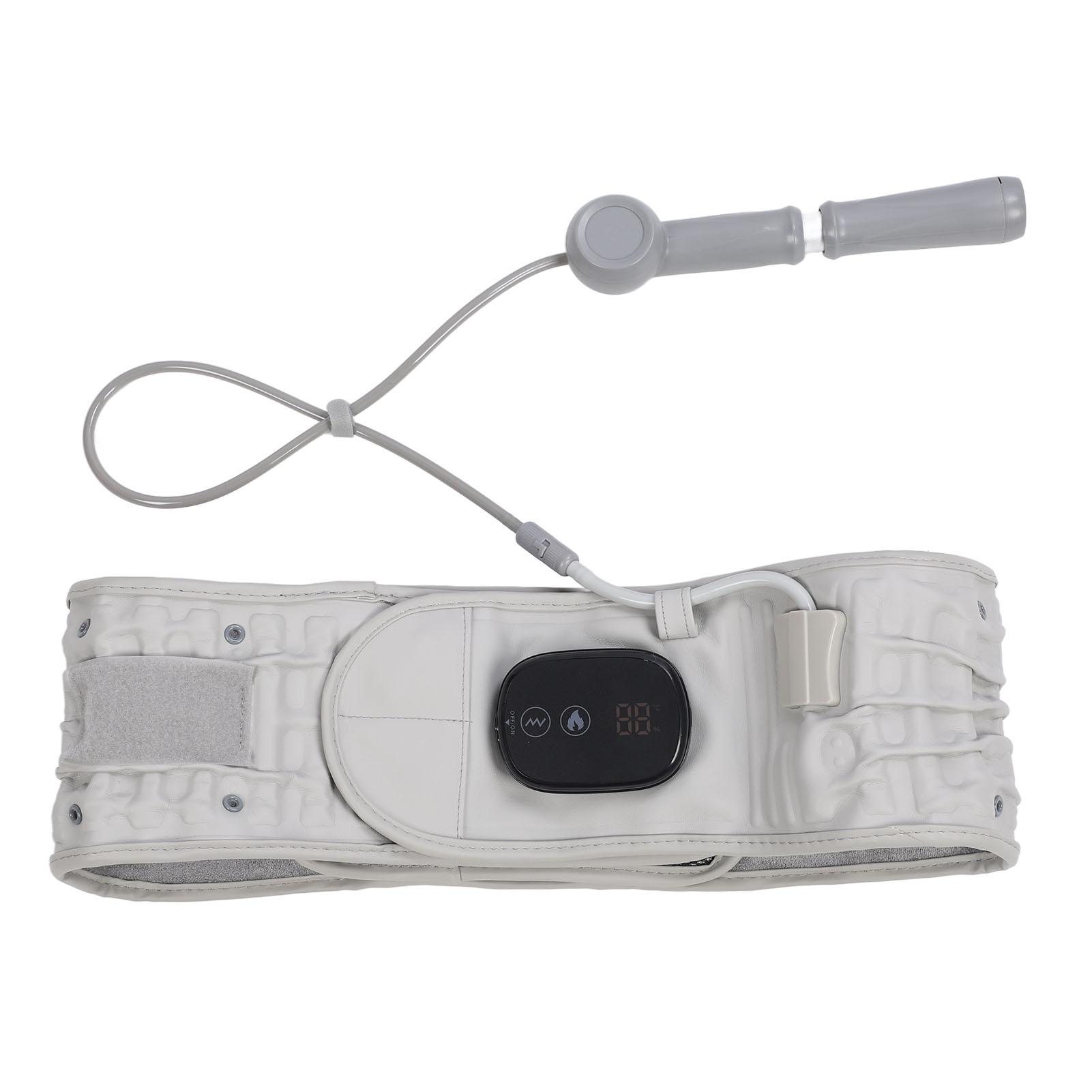 

Электрический пояс для массажа талии, вибрационный расслабляющий надувной пояс для массажа спины с подогревом