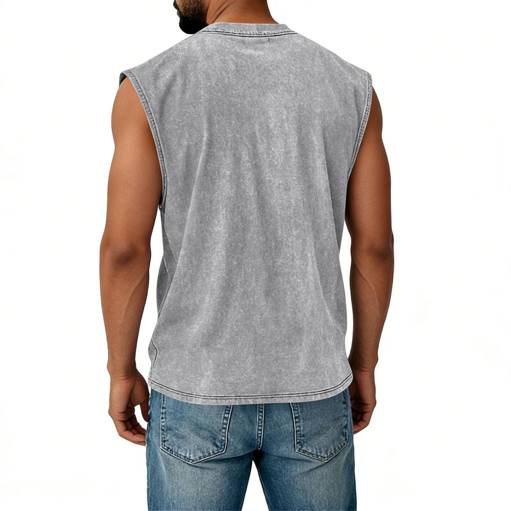 Men's Sleeveless Crew Neck Tank Top 1776 To 2026 250 Years Printed Vintage Style Casual Comfortable Fit