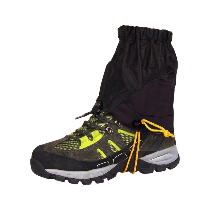Copriscarpe Resistente all'Acqua per Trekking nel Deserto e sulla Neve con Tessuto Ripstop Leggero Vestibilità Regolabile Escursionismo Alpinismo