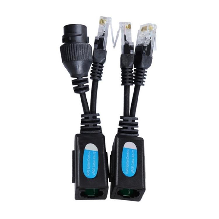 Versatility RJ45 Ethernet POE Combiner Splitter Supports Multiple Installations With Cost Effective Power Solution
