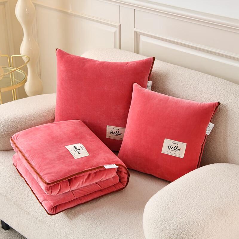 Baby Velvet Convertible Pillow Blanket