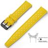 Tropical Silicone Watch Band Quick Release Watch Band 18mm 20mm 22mm Rubber Tropic Smart Watch Strap Waterpfroof Muti-Color