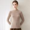 Le Kasha Women's 100% Cashmere Slim Fit Warm Knit Top