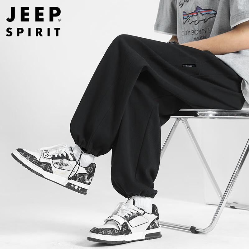 JEEP SPIRIT Men's Autumn/Winter Straight Casual Pants