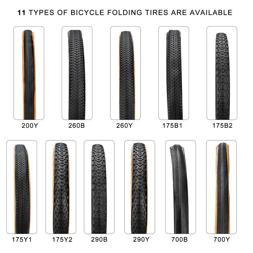 Bicycles Foldable Tires Cycling High Performances Tire 60TPI Puncture Resistant Tires Wear Resistant Trail Bike Tyre