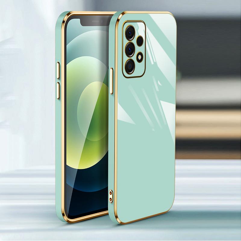 Luksusowe etui platerowane do Samsung Galaxy A54 A53 A55 A52 A34 A32 A72 A73 A23 A24 A33 A22 5G M32 A52S A71 A51 silikonowe etui na telefon