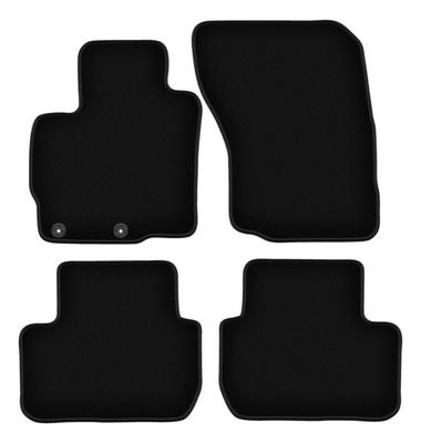 BASIC Black Velour Floor Mats For: Mitsubishi Outlander III SUV (2012-)