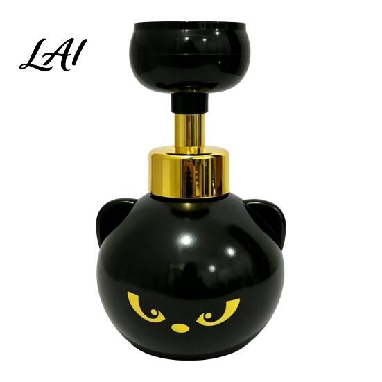 Cute Cat Paw Soap Dispenser Foam Dispenser Refillable Foaming Hand Pump Durable Bottle for Bathroom Countertop Reusable Container Kids Washing