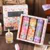 18 Rolls Retro Series Set Background Material Notebook Decoration Stickers