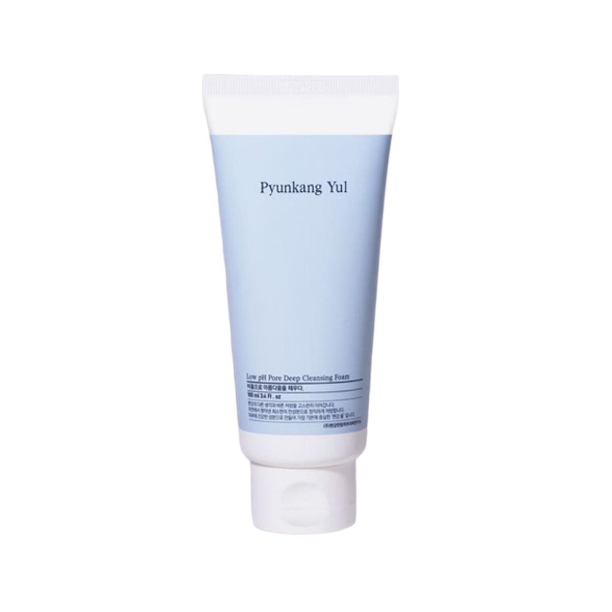 Pyunkang Yul Low pH Pore Deep Cleansing Foam 100ml - Gentle Facial Wash for Clear & Balanced Skin