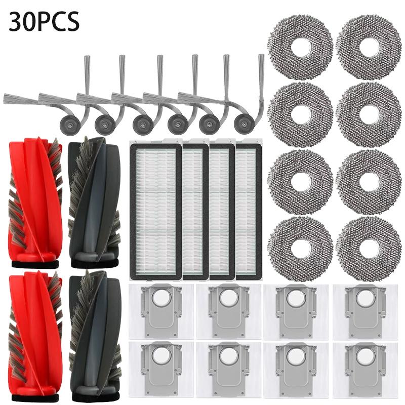For Roborock Qrevo 5AE Curv / S5X / 5A1 / 5XC / CurvC Vacuum Accessories Main Roller Side Brush HEPA Filter Mop Cloth Dust Bag